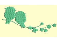 Stickmuster - Frühlingsgezwitscher 5